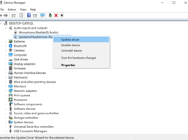 Mettez à jour le pilote de vos haut-parleurs