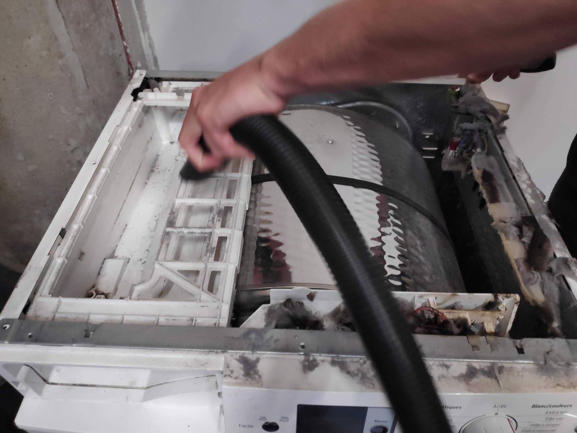 Nettoyez le circuit d'air