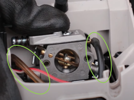 Examinez les durites d'essence