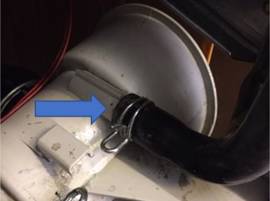 Vérifiez la mise à l'air