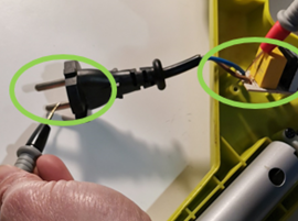 Testez le câble d'alimentation