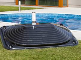 Fonctionnement d'une installation de chauffage solaire pour piscine