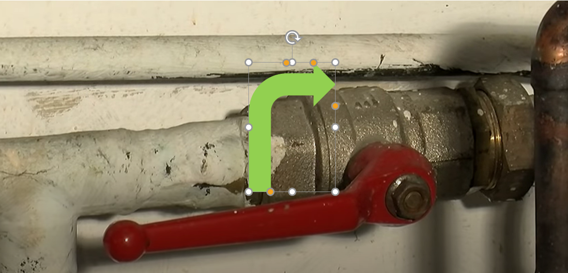 Vérifiez que l'alimentation en eau est toujours assurée