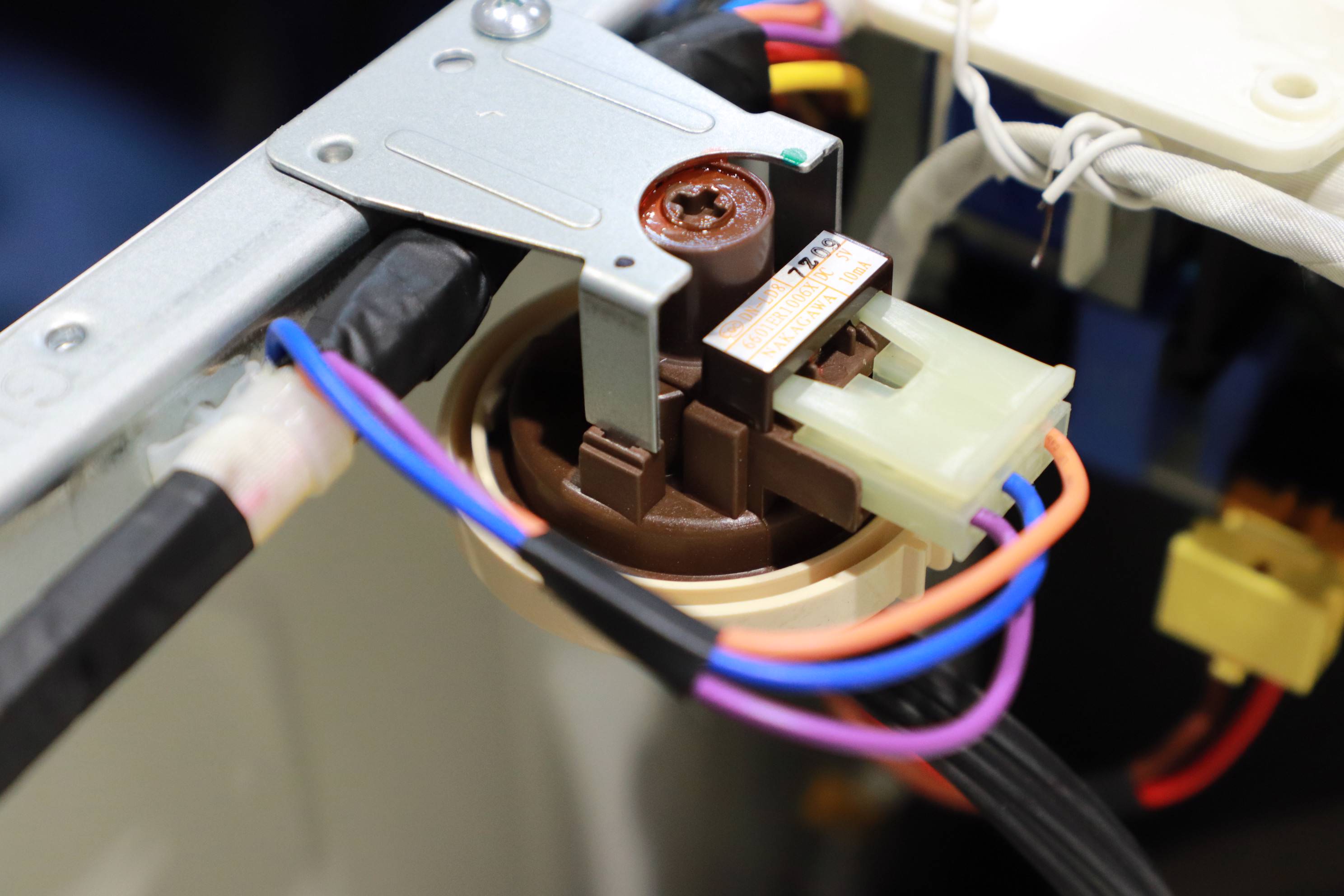 Contrôlez le pressostat