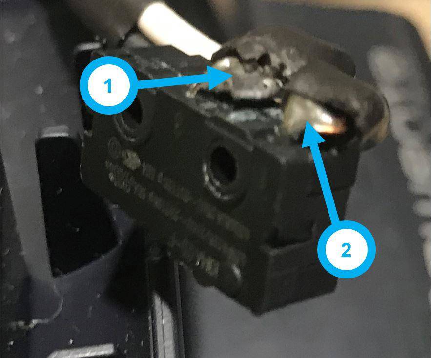 Testez l'interrupteur de vapeur