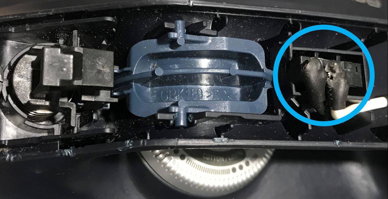 Testez l'interrupteur de vapeur