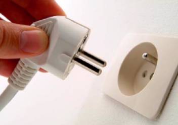 Débranchez la plaque