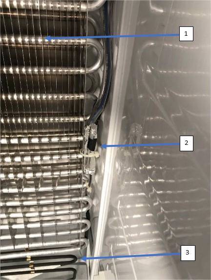 Vérifiez la sécurité thermique du frigo