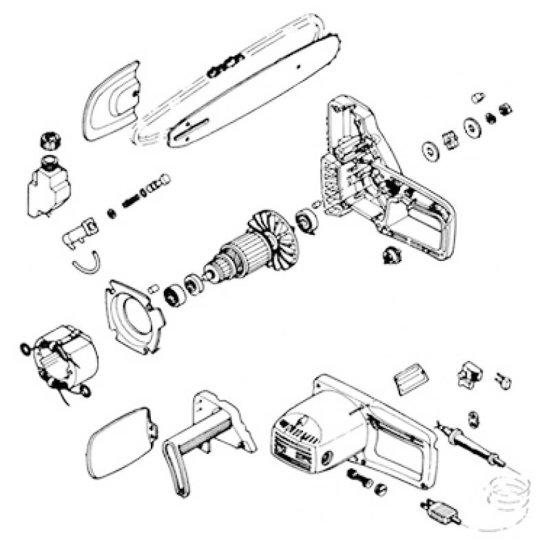 Tronçonneuse électrique