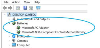 Mettez à jour vos pilotes de batterie