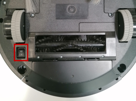 Vérifiez que le robot est bien chargé