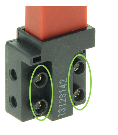 Vérifiez l'interrupteur