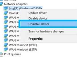 Réinstallez les drivers réseau