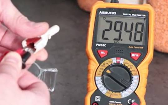 Testez la sonde de température