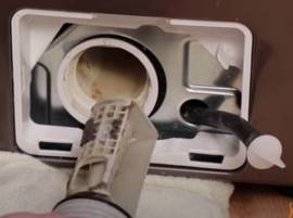 Vérifiez le filtre de vidange