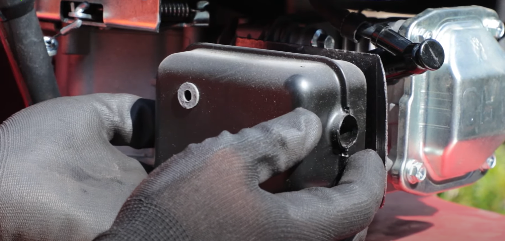 Vérifiez le pot d'échappement