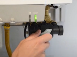 Vérifiez la pression de la chaudière