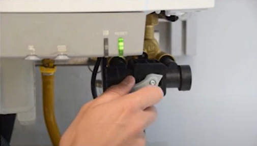 Vérifiez la pression de la chaudière