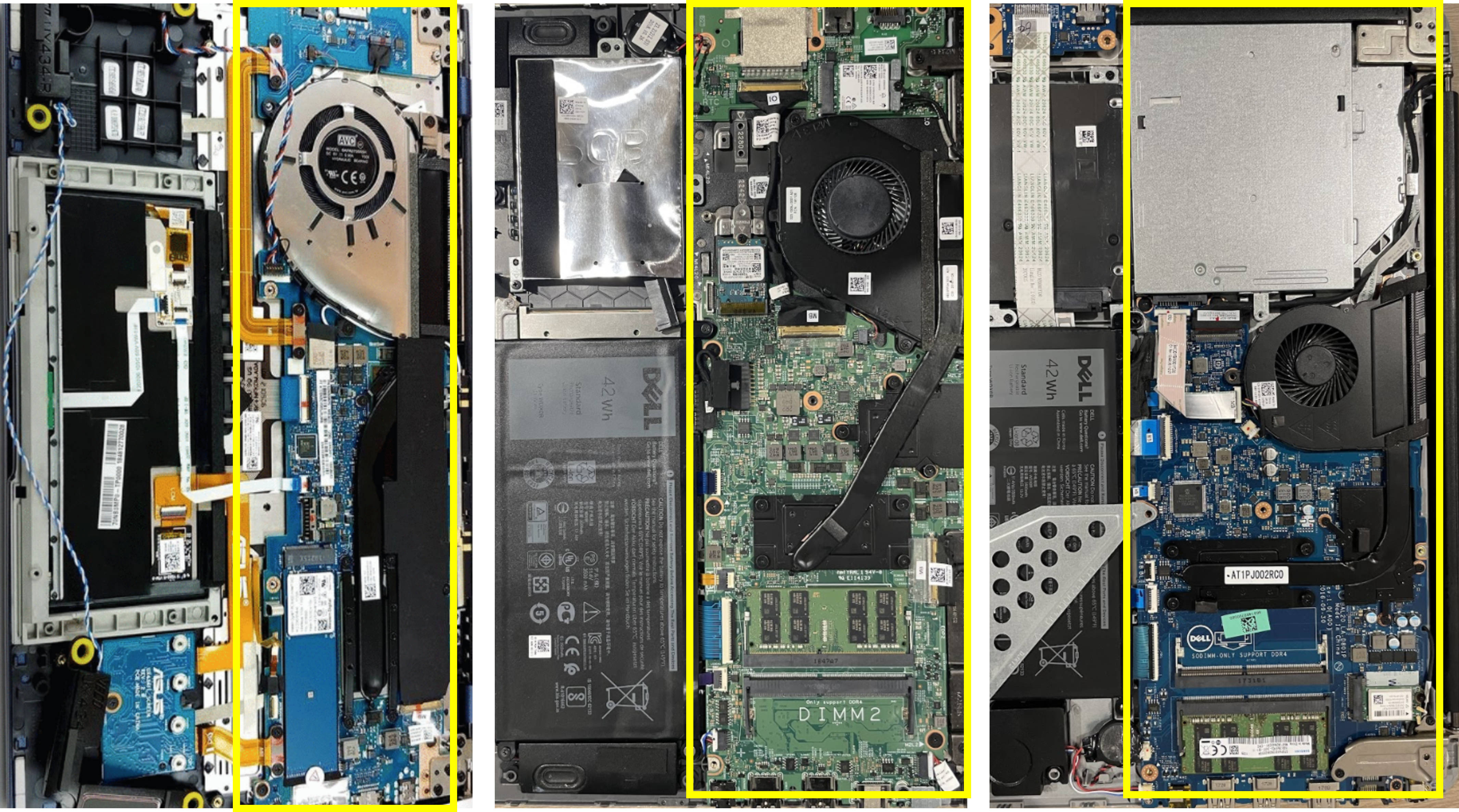 Vérifiez la connectique du clavier sur la carte-mère