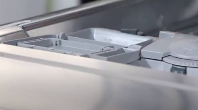 Vérifiez le compartiment de la pastille