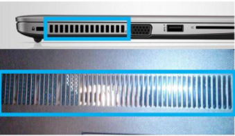 Vérifiez si l'ordinateur surchauffe