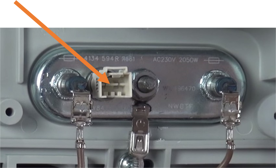 Testez la sonde de température du lave-linge