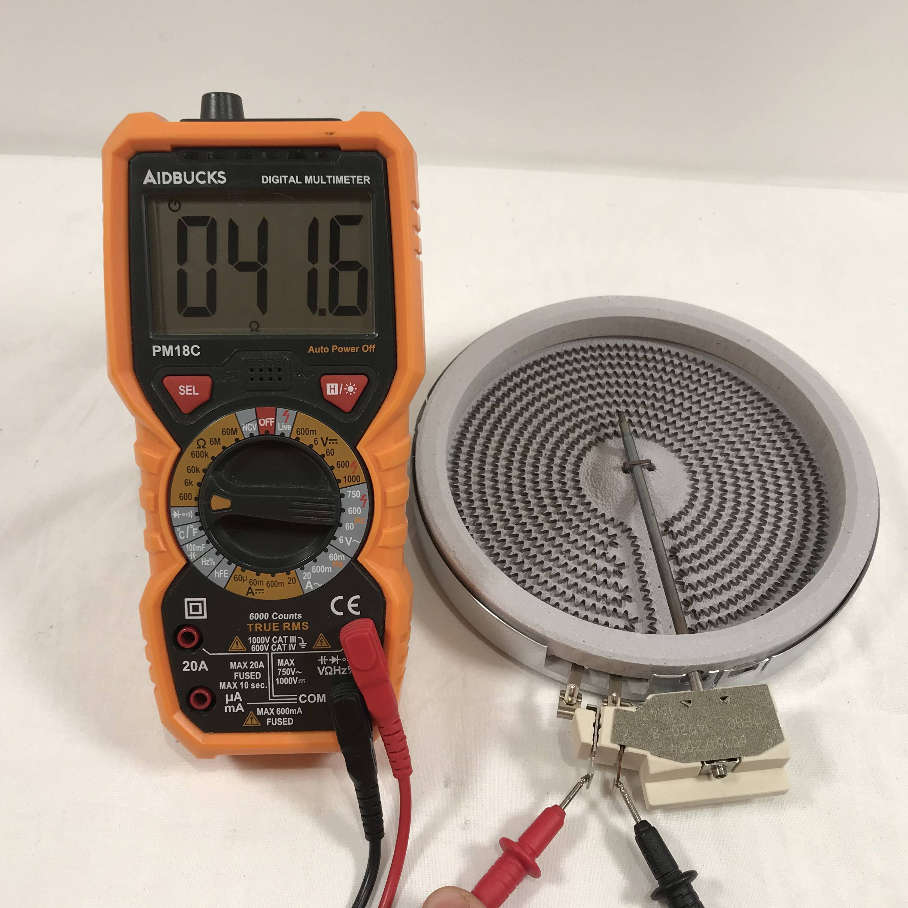 Testez le foyer qui ne fonctionne plus