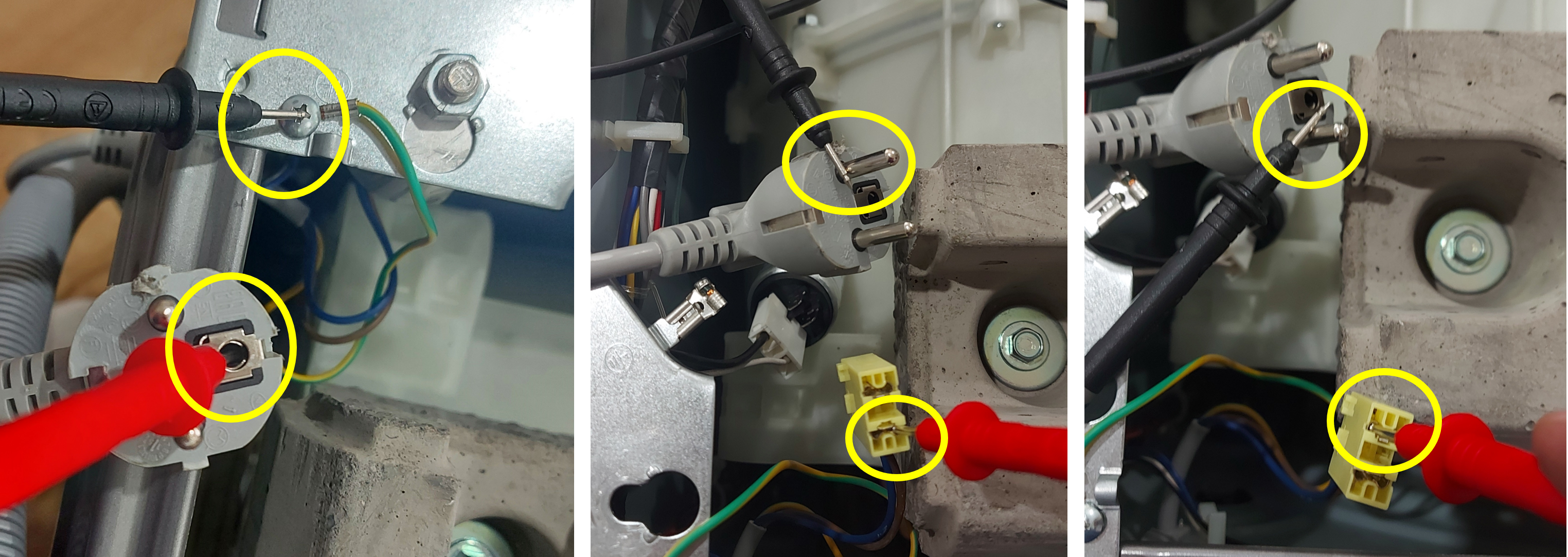 Testez le cordon d'alimentation