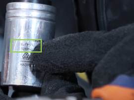 Testez le condensateur du Karcher