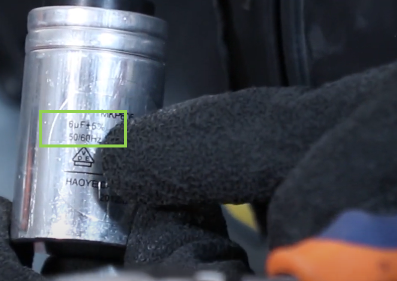 Testez le condensateur du Karcher