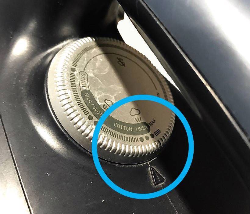 Vérifiez le thermostat du fer