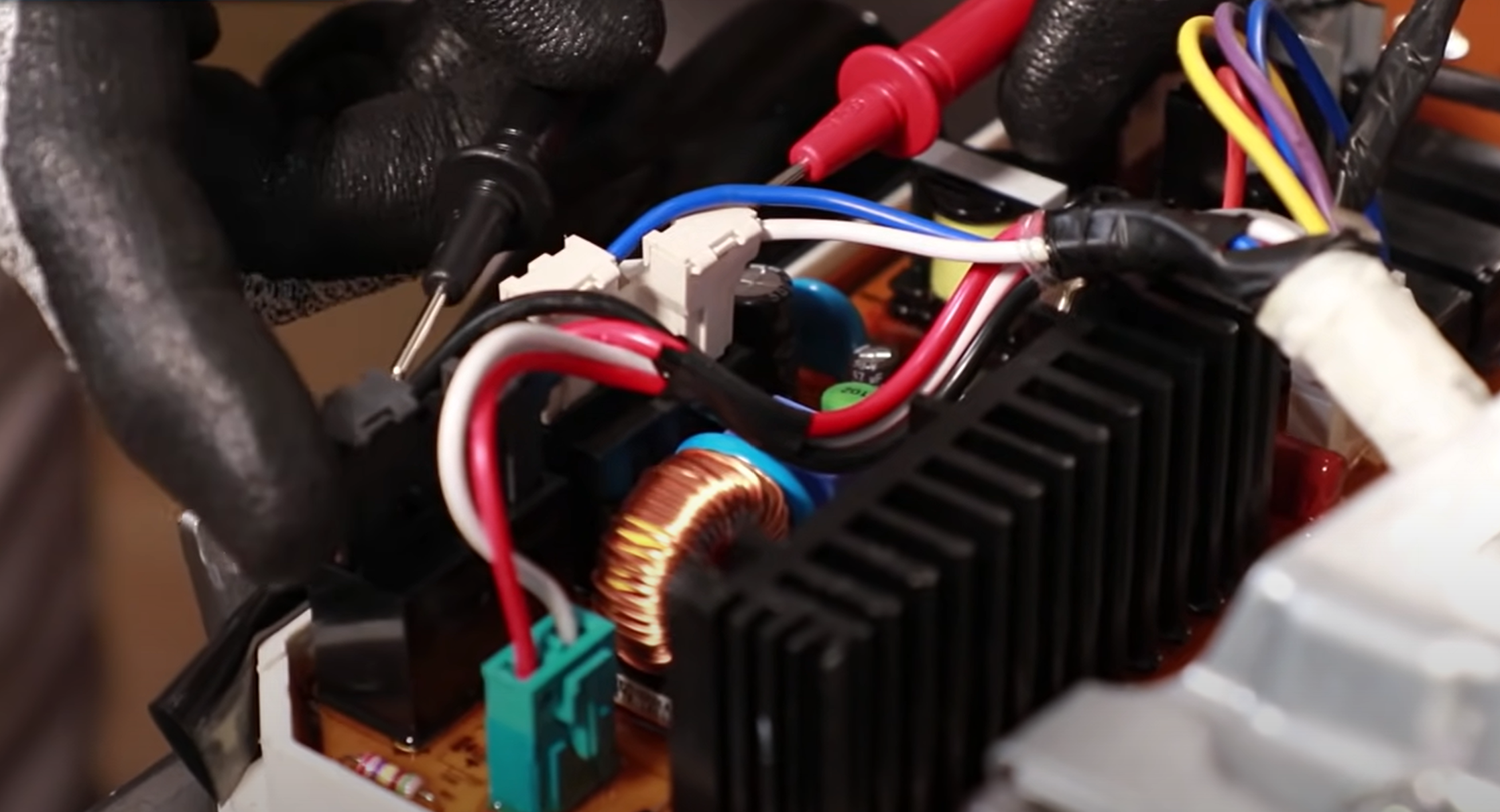 Testez la carte électronique de puissance