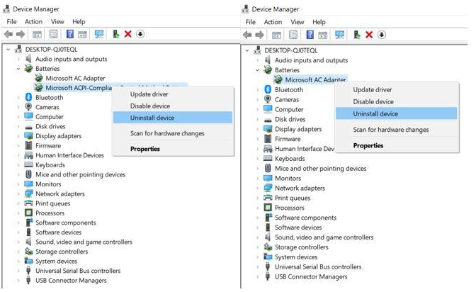 Mettez à jour vos pilotes de batterie