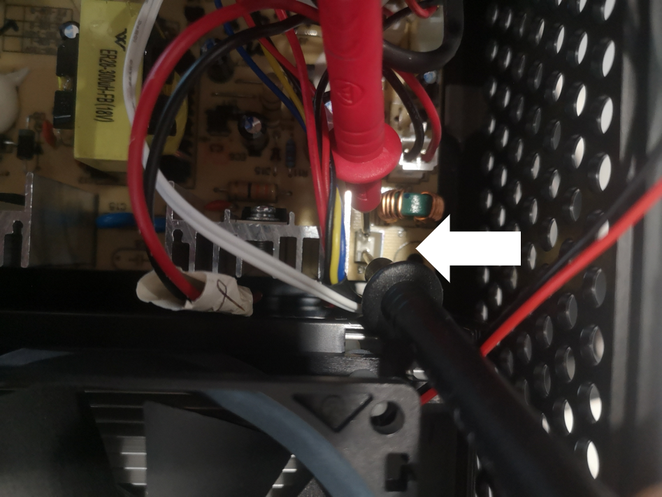 Vérifiez le ventilateur