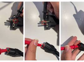 Testez le cordon amovible de votre friteuse