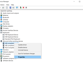 Mettez à jour le pilote du clavier et du pavé tactile