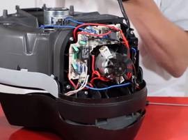 Testez le moteur de ventilation de la friteuse