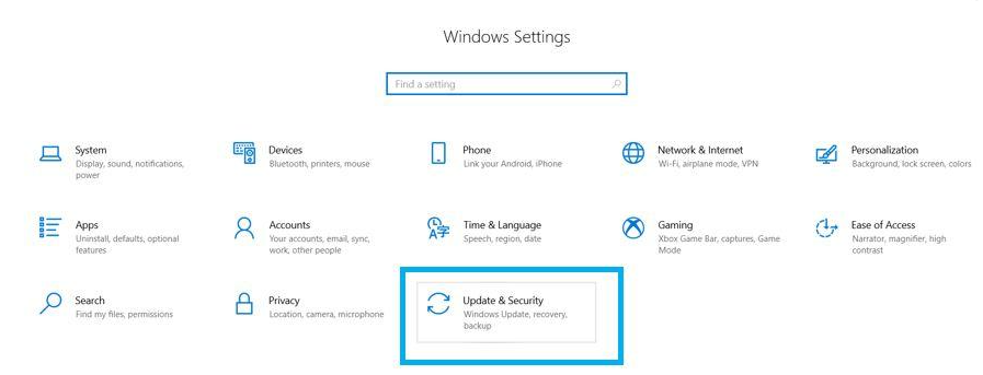 Utilisez l'outil diagnostic de Windows