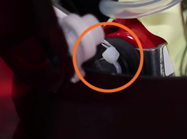 Vérifiez le siège du réservoir