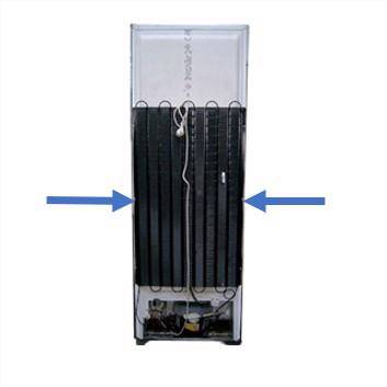 Contrôlez le condenseur du frigo