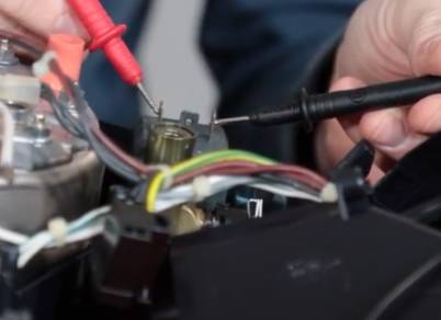 Testez l'électrovanne de la centrale vapeur