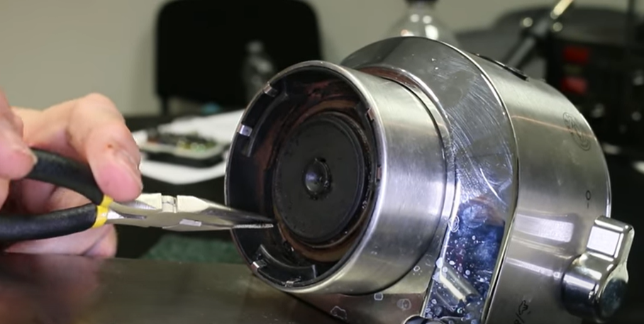 Vérifiez le porte-filtre