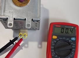 Testez le magnétron