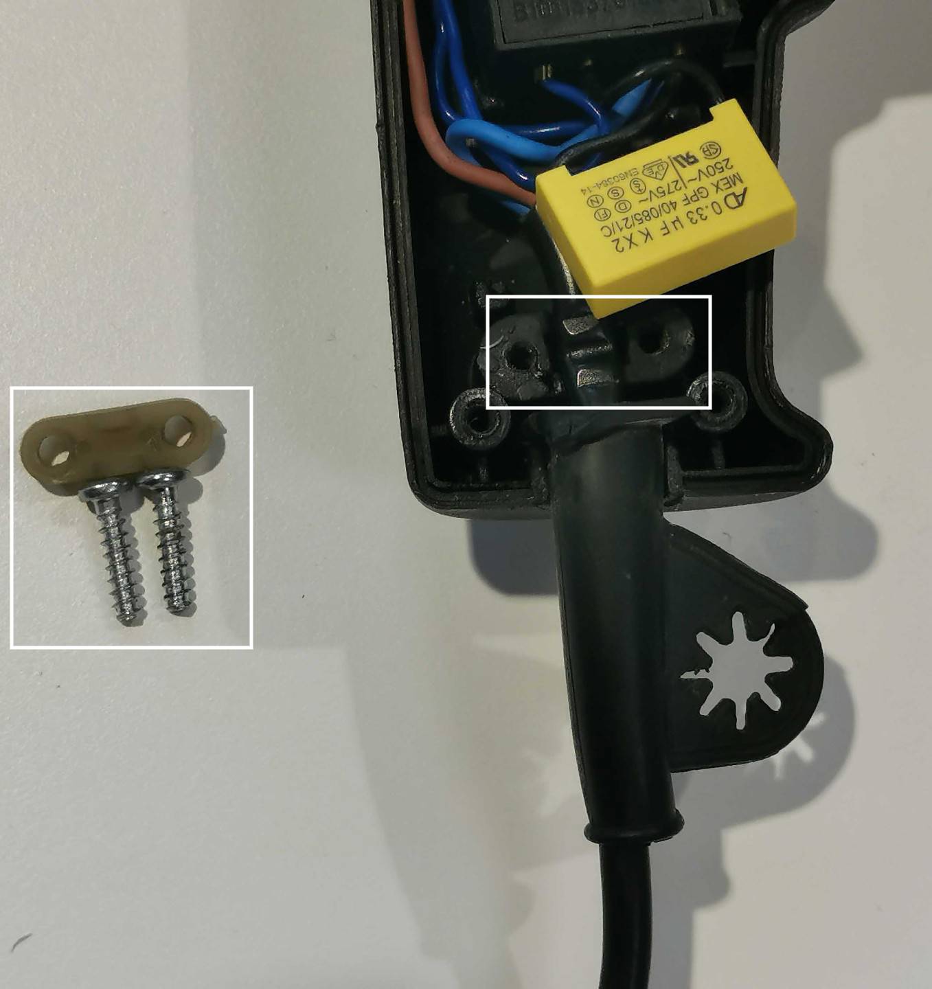 Testez le câble d'alimentation de la perceuse