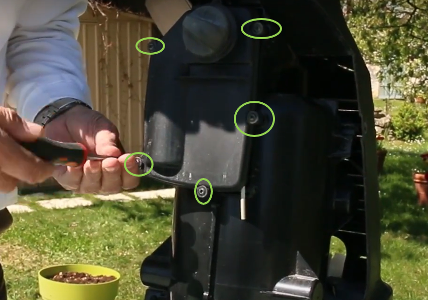 Testez le condensateur du Karcher