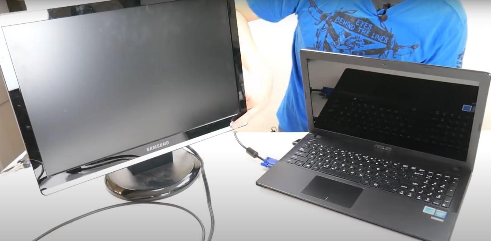 Branchez votre ordinateur à un écran externe