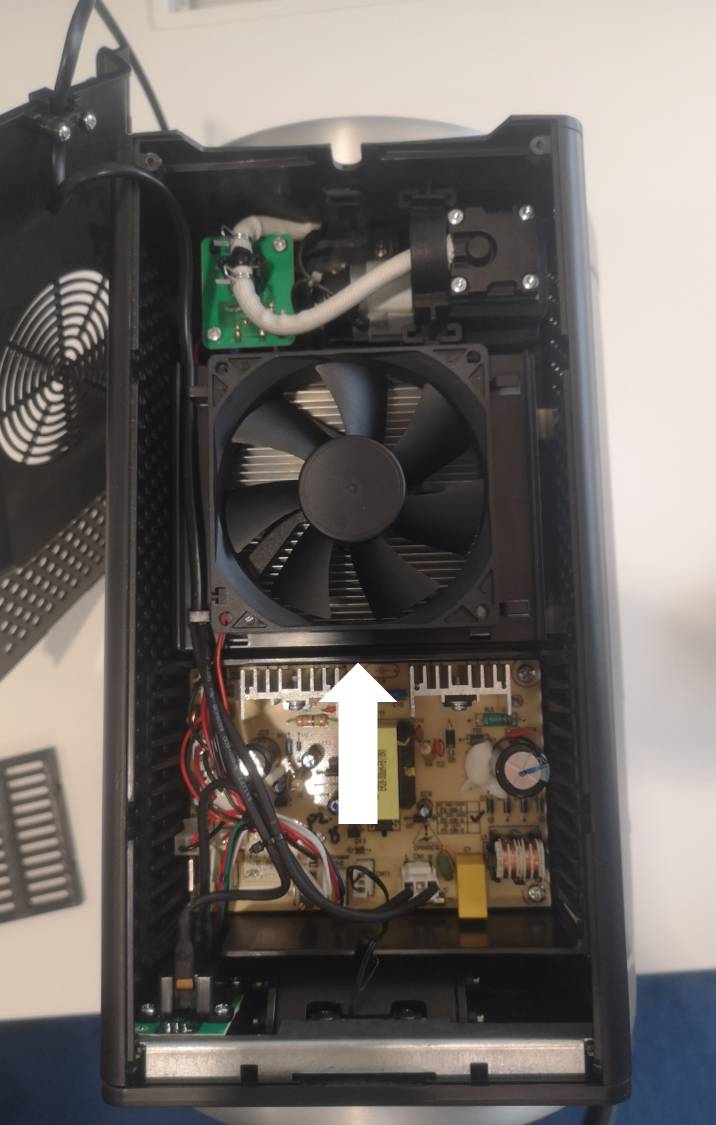 Vérifiez le ventilateur