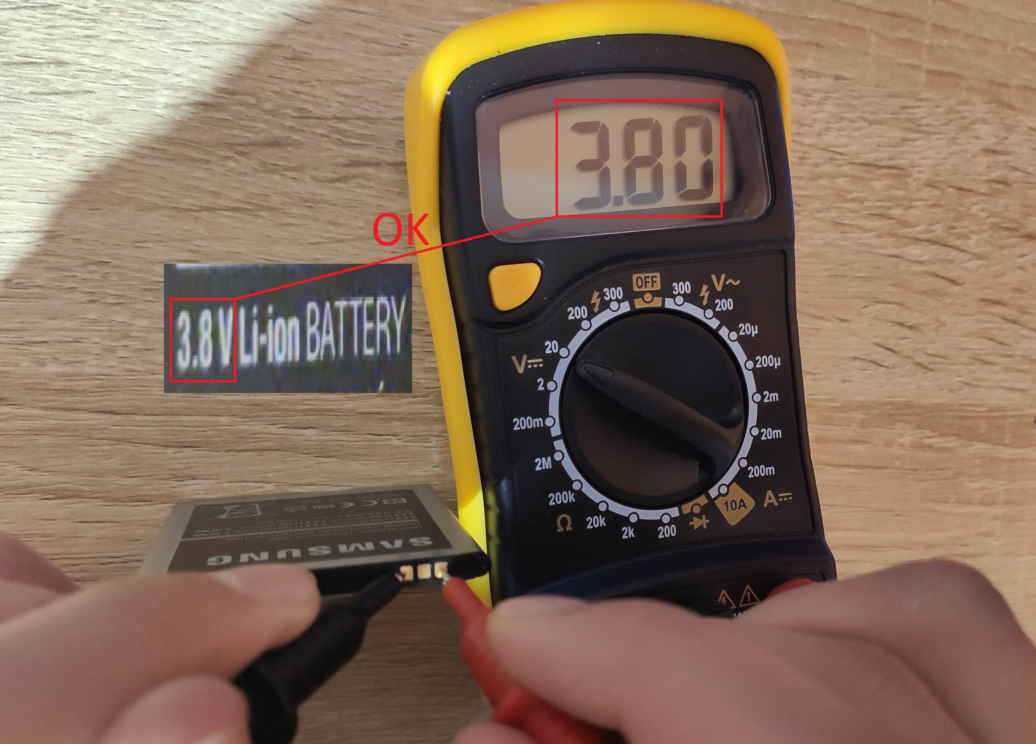 Testez et remplacez la batterie du téléphone