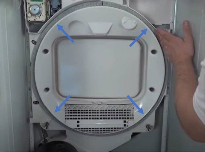 Examinez les feutres du sèche-linge