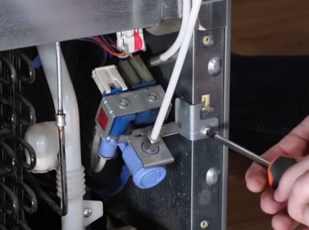 Vérifiez l'électrovanne